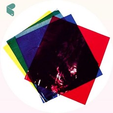 셀로판지 5색 미술 색종이 만들기 공예 교구 커머스픽201