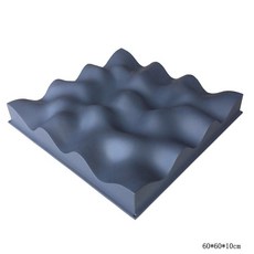 음향디퓨저 음향판 보드 흡음 분산 어쿠스틱 사운드, 그레이, 기본 색상