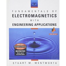달마서점 (중고-최상) FUNDAMENTALS OF ELECTROMAGNETICS WITH ENGINEERING APPLICATIONS (Hardcover), 2005, John Wiley & Sons, Stuart Wentworth