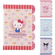 산리오캐릭터즈 마슈구미 인덱스화일 클리어파일 L홀더 캐릭터 문구, 마이멜로디(076065)