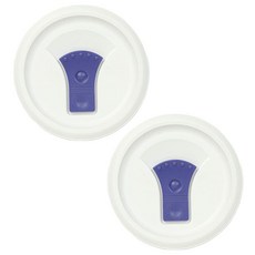 CorningWare FM-22-VPC 591.5ml(20온스) 프렌치 화이트 라운드 수프 머그 팝인 통기성 뚜껑 - 2팩, CorningWare FM-22-VPC 591.5ml(