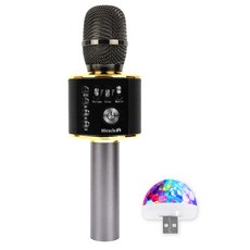 미라클엠 블루투스마이크 M37 SE Aux기능 자동차노래방, M37-SE