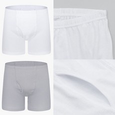 BYC 남자 흰팬티 회색팬티 백색 그레이 순면 무지 인밴드 1매입 918546