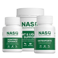 NAS 犬貓關節保健 PRO 高齡犬貓適用 葡萄糖胺 MSM 維持關節靈活 膝關節保健, 1個, 關節保健/120g