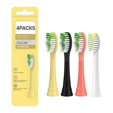 호환 필립스 원 전동칫솔모 4개입 소닉케어 HY1100 HY1200 BH1022/02 리필, 1세트, 본품