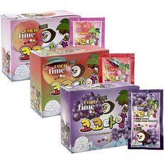 코코타임 복숭아맛 73mL x 15개입 + 애플망고맛 73mL x 15개입 + 포도맛 73mL x 15개입, 1세트, 1.095L