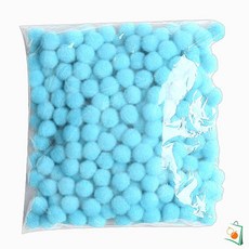 OS 5000 퐁퐁 20mm 하늘 볼솜 원형솜