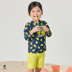 아레나 키즈 남녀공용 수영복/래시가드 아레나 키즈 쥬디 아동 A4BG1GS31NVY
