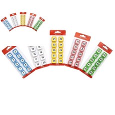 일햐 숫자자석 NS-23-사각-세트 녹31-40 자석숫자놀이교구 보드숫자자석 달력숫자자석