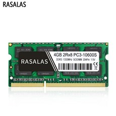 Rasalas 8GB 4GB DDR3 1333Mhz 1600Mhz PC3-10600S SO-DIMM 1.35V 15 V 노트북 RAM 204Pin 노트북 메모리 sodim, 보여진 바와 같이, 4GB1600MHz1.35V, 1개