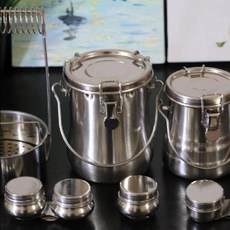 붓세척통 미술용 수채화 트럼펫 외짝 그림 팔레트 물감통 미술, 붓걸이세필통