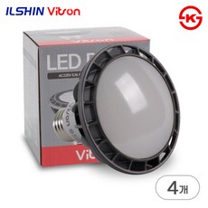 비츠온 LED PAR30 15W 확산형 블랙 4000K, 주백색, 4개