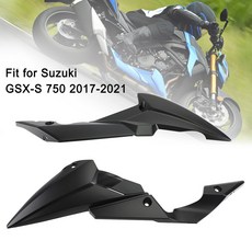 Suzuki GSXS GSX-S750 2017-2021 左右兩側下導流罩-極限超快感, Black, 1個, Black