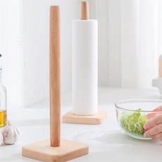 끄니스토어 키친타올 걸이 원목 주방용품