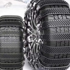 일회용체인 블랙 스노우체인 케이블 일회용 착탈 타이 방지 미끄럼 눈길 튼튼한, 1개