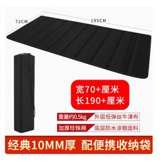 經典15MM厚單人午睡墊 附收納袋 辦公室午休墊 學校專用, 黑色70寬1厘米厚