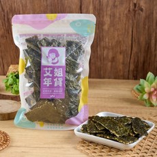 艾姐年貨 海苔杏仁脆片100g (酥脆口感，獨立包裝，健康零食), 1個, 淨重100g