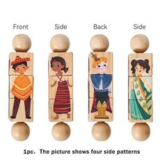 목재 핸드 벨 모빌 뮤지컬 라틀 유모차 클래식 교육용 선물, 1개, 1. A5