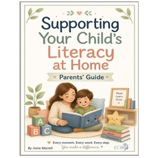 (영문도서)Supporting Your Child's Literacy at Home: practice sheets and games to enhance l... Paperback, English, Morrell, Irene, Independently Published