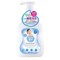 雪芙蘭 親貝比 溫和泡泡慕斯 益生菌 嬰幼兒洗髮沐浴泡泡慕斯 500ml 洗沐二合一 0052, 1個