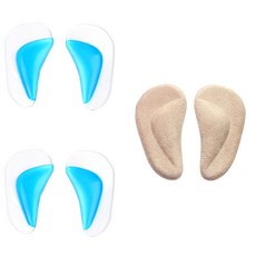 FOOTINSOLE.COM 高跟鞋弓形支撐矽膠氣墊 4入
