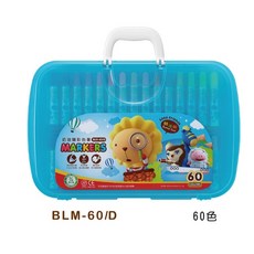 雄獅 奶油獅探索繽紛彩色筆 BLM-48/D 48色, 1個, 60色