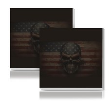 AUEKLLW 스티키 노트 3x3 인치 귀여운 컬러풀 셀프 스틱 노트 패드 2 개 가정 사무실 및 일상 생활 조직에 쉽게 게시 할 수있는 모란, 11 Luxuious Skeleton Flag