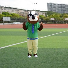 주토피아 코스튬 세트 주디 닉 나무늘보 마스코트 캐릭터 탈인형 의상, 166-178, 슬로스 라이트닝