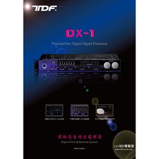 TDF DX-1 前級混音迴音處理器