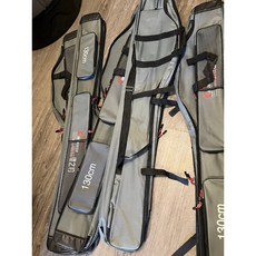 廣隆 防水大容量魚竿包 海釣, 肚皮雙層130公分