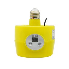 부화기 계란부화기 달걀부화기 병아리부화기 인큐베이터닭 돼지 개 애완 동물용 난방 램프 온도 조절기 히, 02 Yellow lamp, 1개