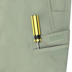 펜공구꽂이 멀티포켓 밴딩 작업복 바지 안전복 정비복, 36(90), 1개