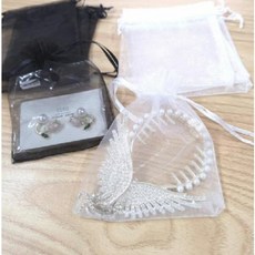 망사 스트링 파우치 10x12cm 메쉬 복주머니 조리개 포장 향낭 선물 주머니