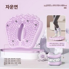 발지압 스텝퍼 가정용 유산소 무소음 운동기구, 저항 연소 0.75kg 샌드백 퍼플