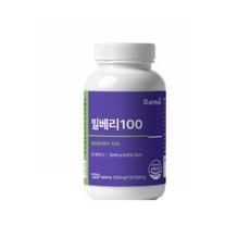 살므시 빌베리 100% 120정 안토시안 칼슘 마그네슘, 1개