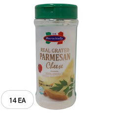 리얼 그레이티드 파마산치즈, 227g, 14개