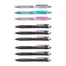 모나미 FX-ZETA FX제타 노크식 유성볼펜 (12개입) (Araium), 09 A.1.0mm 흑색