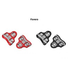 [파베로] 아씨오마 페달 클릿 - 클릿 슈즈 CLEATS, 블랙 (0도)