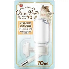 喜花貓 日本Marukan MK透明鼠鼠迷你樂園城堡餐廳套房組 (含水瓶/滾輪/靜音), 1個, 小動物飲水器 70ml(WB-4)