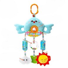 신생아 모빌 치발기 임신선물 차량용 유모차 딸랑이, 1개, 상세페이지 참고, 10. 새