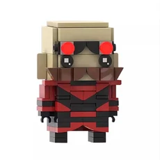 브릭링크 아이디어스 코미디언 짐 캐리 영화 캐릭터 인형 세트 덤 앤 마스크 에그맨스 빌딩 블록 어린이 장, 05 145pcs