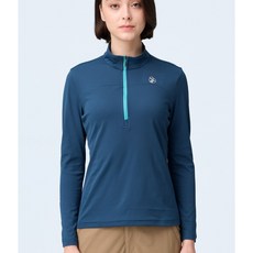 Wildland 荒野 女彈性拉鍊超排汗機能衣0B21619 薄長袖春夏款/吸溼快乾/防曬衣/登山/野雁戶外