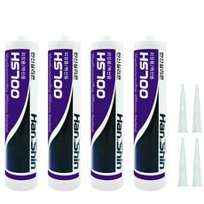 한신 외장용 실리콘 렉산용 판넬용 백색, 4개