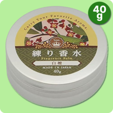 일본 바르는 고체 향수 금목서 백단 핸드크림 보습크림, 40g, 1개, 백단향