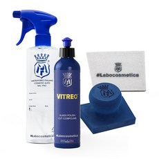 [유막 제거 세트] 라보코스메티카 비트레오 250g + 퀵 손잡이 패드 세트 + 소분통, 1개