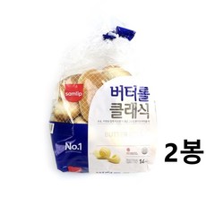 삼립 버터롤 클래식 모닝빵 14입, 364g, 2개