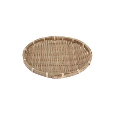대나무 상추채반 타원형 22cm, 1개