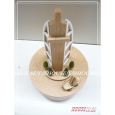 House傢飾館 發條旋轉木質音樂盒 帆船酒店 神隱少女片尾曲-總是一次又一次【 限量款/新發售 】