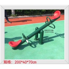 놀이터 시소 스프링 유치원 학교 놀이기구 어린이집 시소기구, N. 필러 더블 시소 어두운 녹색