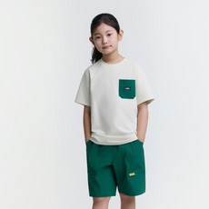 내셔널지오그래 NATIONAL GEOGRAPHIC KIDS K252UPB910 5부 상하 SET CREAM 454621